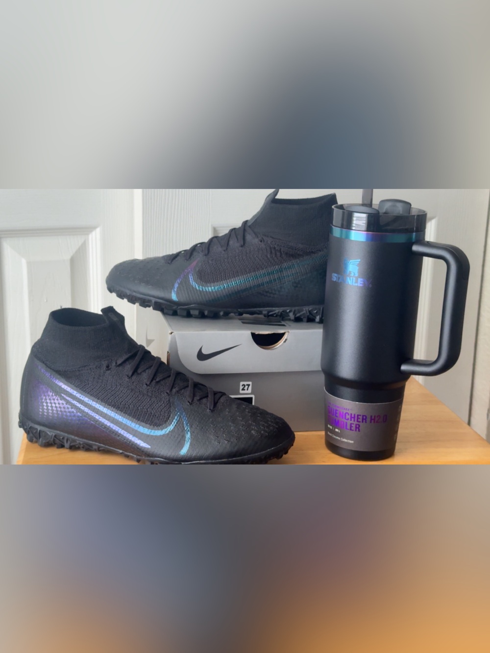 Nike Mercurial Proximo Vapor Superfly 7 VII Elite TF Turf Shoes Indoor IC Cleats